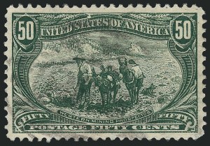 Sale 1283, Lot 1515, 1898 Trans-Mississippi Issue:  Gem Quality Stamps to 50c