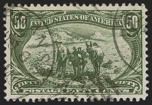 Sale 1283, Lot 1516, 1898 Trans-Mississippi Issue:  Gem Quality Stamps to 50c
