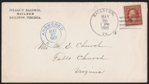 Sale 1283, Lot 1581, 1909 Bluish paper Issue