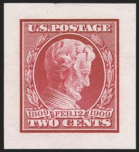 Sale 1283, Lot 1591, 1909 Lincoln Centenary Issue