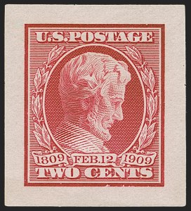 Sale 1283, Lot 1592, 1909 Lincoln Centenary Issue