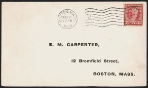 Sale 1283, Lot 1596, 1909 Lincoln Centenary Issue