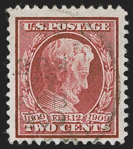 Sale 1283, Lot 1610, 1909 Lincoln Centenary Bluish paper Issue