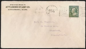 Sale 1283, Lot 1673, Vending and Affixing Machine Perforations