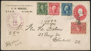 Sale 1283, Lot 1678, Vending and Affixing Machine Perforations