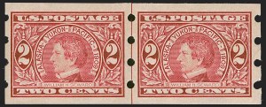 Sale 1283, Lot 1681, Vending and Affixing Machine Perforations