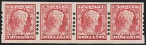 Sale 1283, Lot 1687, Vending and Affixing Machine Perforations