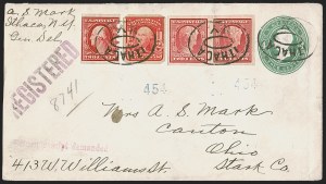 Sale 1283, Lot 1690, Vending and Affixing Machine Perforations