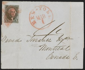 Sale 1285, Lot 2008, Postmasters' Provisionals, 1847 Issue