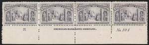 Sale 1285, Lot 2071, 1870-88 Bank Note Issues thru Pan-American Issue