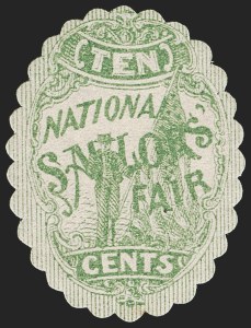 Sale 1285, Lot 2304, Post Office Seals, Sanitary Fair, Confederate States