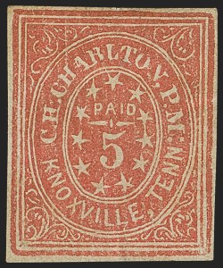 Sale 1285, Lot 2310, Post Office Seals, Sanitary Fair, Confederate States