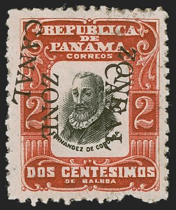 Sale 1285, Lot 2326, Canal Zone