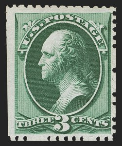 Sale 1288, Lot 110, 1875 Continental Bank Note Co. Hard Paper Special Printing (Scott 167-181)