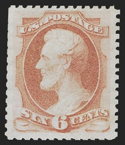 Sale 1288, Lot 111, 1875 Continental Bank Note Co. Hard Paper Special Printing (Scott 167-181)