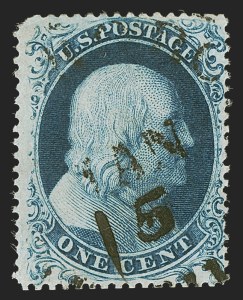 Sale 1288, Lot 15, 1857-60 Issue (Scott 18-39)