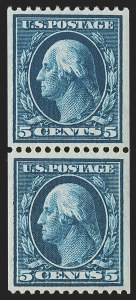 Sale 1288, Lot 176, 1908-10 Washington-Franklin Issues (Scott 349-356)