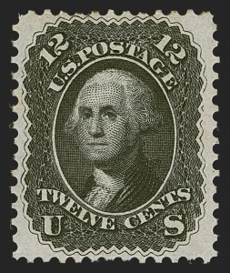 Sale 1288, Lot 43, 1861 First Designs and Colors (Scott 55-62)