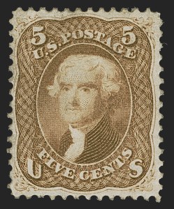 Sale 1288, Lot 48, 1861-66 Issue (Scott 64-78)