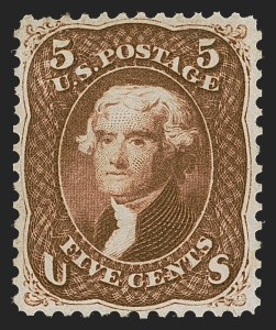 Sale 1288, Lot 53, 1861-66 Issue (Scott 64-78)