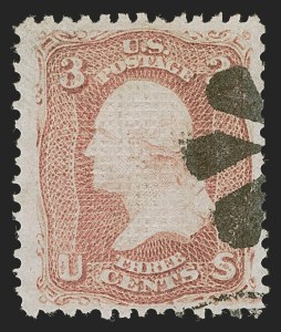 Sale 1288, Lot 56, 1867-68 Grilled Issue (Scott 79-101)
