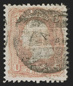 Sale 1288, Lot 58, 1867-68 Grilled Issue (Scott 79-101)