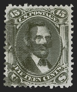Sale 1288, Lot 64, 1867-68 Grilled Issue (Scott 79-101)