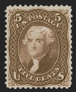 Sale 1288, Lot 66, 1867-68 Grilled Issue (Scott 79-101)