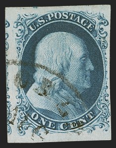 Sale 1288, Lot 7, 1851-56 Issue (Scott 5-16)