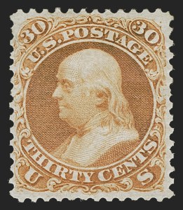 Sale 1288, Lot 78, 1875 Re-Issue of 1861-66 Issue (Scott 102-111)