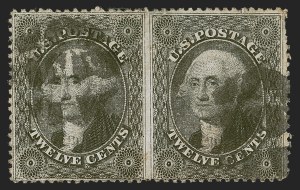 Sale 1289, Lot 565, 1857-60 Issue and Reprint
