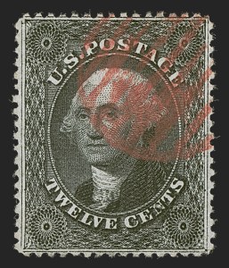 Sale 1289, Lot 566, 1857-60 Issue and Reprint