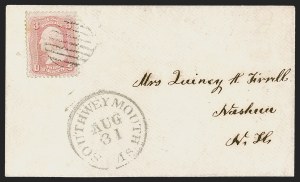 Sale 1289, Lot 573, 1861-66 Issue