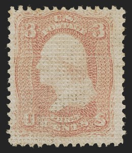 Sale 1289, Lot 588, 1867-68 Grilled Issue