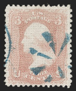 Sale 1289, Lot 589, 1867-68 Grilled Issue
