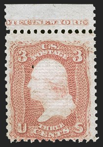 Sale 1289, Lot 590, 1867-68 Grilled Issue