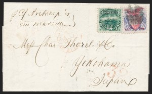 Sale 1289, Lot 604, 1869 Pictorial Issue and Re-Issue