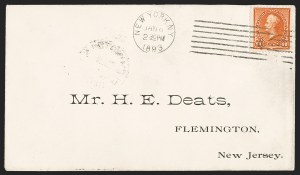 Sale 1289, Lot 634, 1890 Issue, Columbian Issue, 1894-98 Bureau Issue