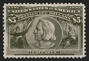 Sale 1289, Lot 638, 1890 Issue, Columbian Issue, 1894-98 Bureau Issue