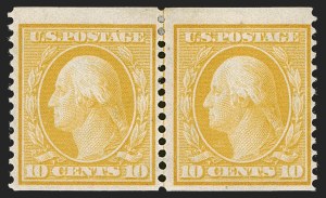 Sale 1289, Lot 665, Washington-Franklin and Other Issues, including Upright Jenny