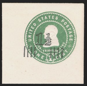 Sale 1289, Lot 735, Postal Stationery, including Further Selections from the Porter W. Venn II Collection