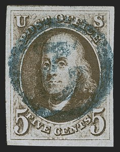 Sale 1290, Lot 1043, 1847 Issue and Reproduction (Scott 1-4)