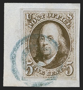 Sale 1290, Lot 1044, 1847 Issue and Reproduction (Scott 1-4)