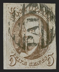 Sale 1290, Lot 1050, 1847 Issue and Reproduction (Scott 1-4)