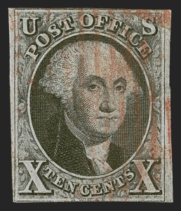 Sale 1290, Lot 1057, 1847 Issue and Reproduction (Scott 1-4)