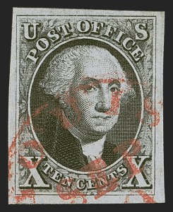 Sale 1290, Lot 1058, 1847 Issue and Reproduction (Scott 1-4)