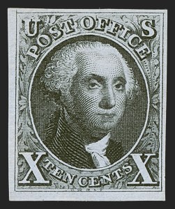 Sale 1290, Lot 1065, 1847 Issue and Reproduction (Scott 1-4)