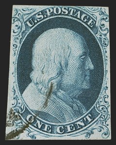 Sale 1290, Lot 1066, 1851-56 Issue (Scott 5-17)