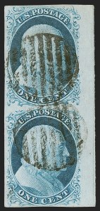 Sale 1290, Lot 1069, 1851-56 Issue (Scott 5-17)