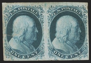 Sale 1290, Lot 1075, 1851-56 Issue (Scott 5-17)